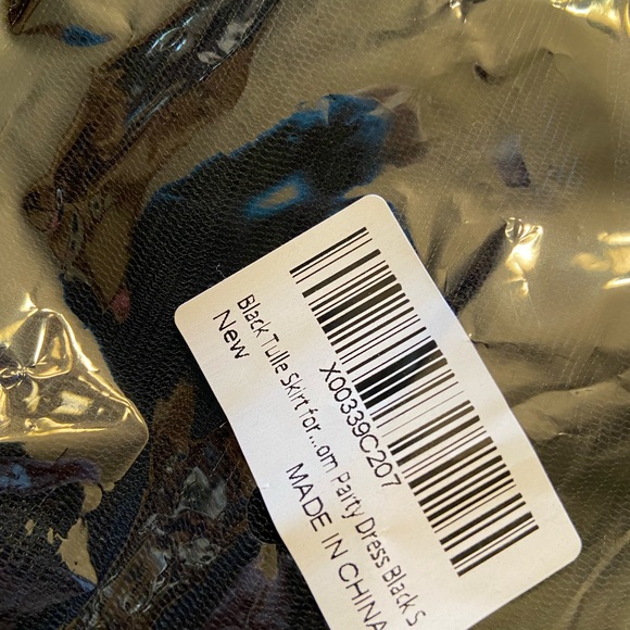 Tulle Skirt, Black, Elastic waist, Small, Brand New - Picture 5 of 6